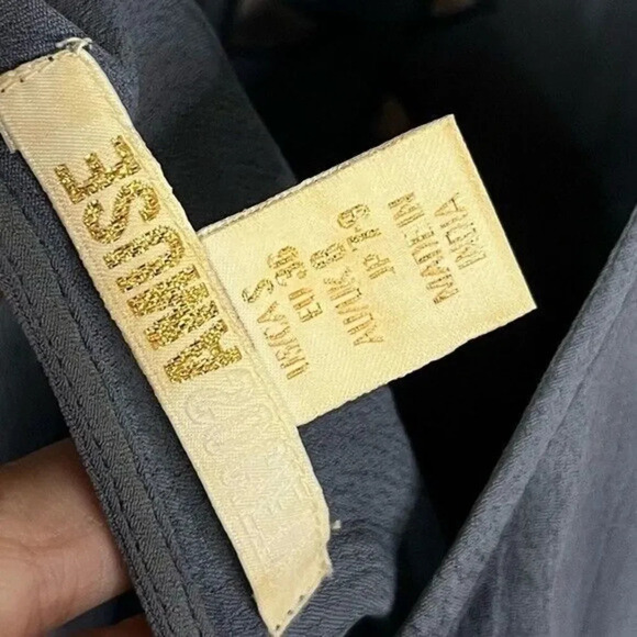 Amuse Society Landslide Blue Tie Dye Laser Cut Tank Top S - Picture 5 of 5